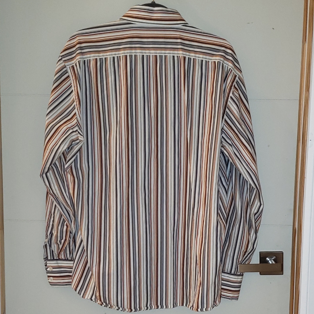 Faconnable Large Button Down Shirt (C02) - image 2